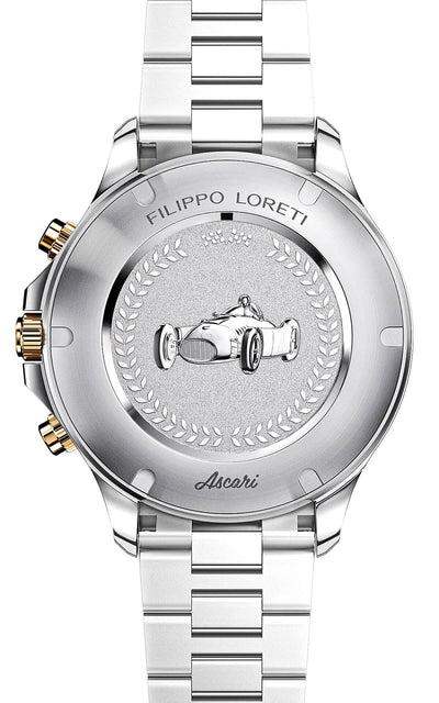 Ascari Two Tone Gold Steel Link - Filippo Loreti