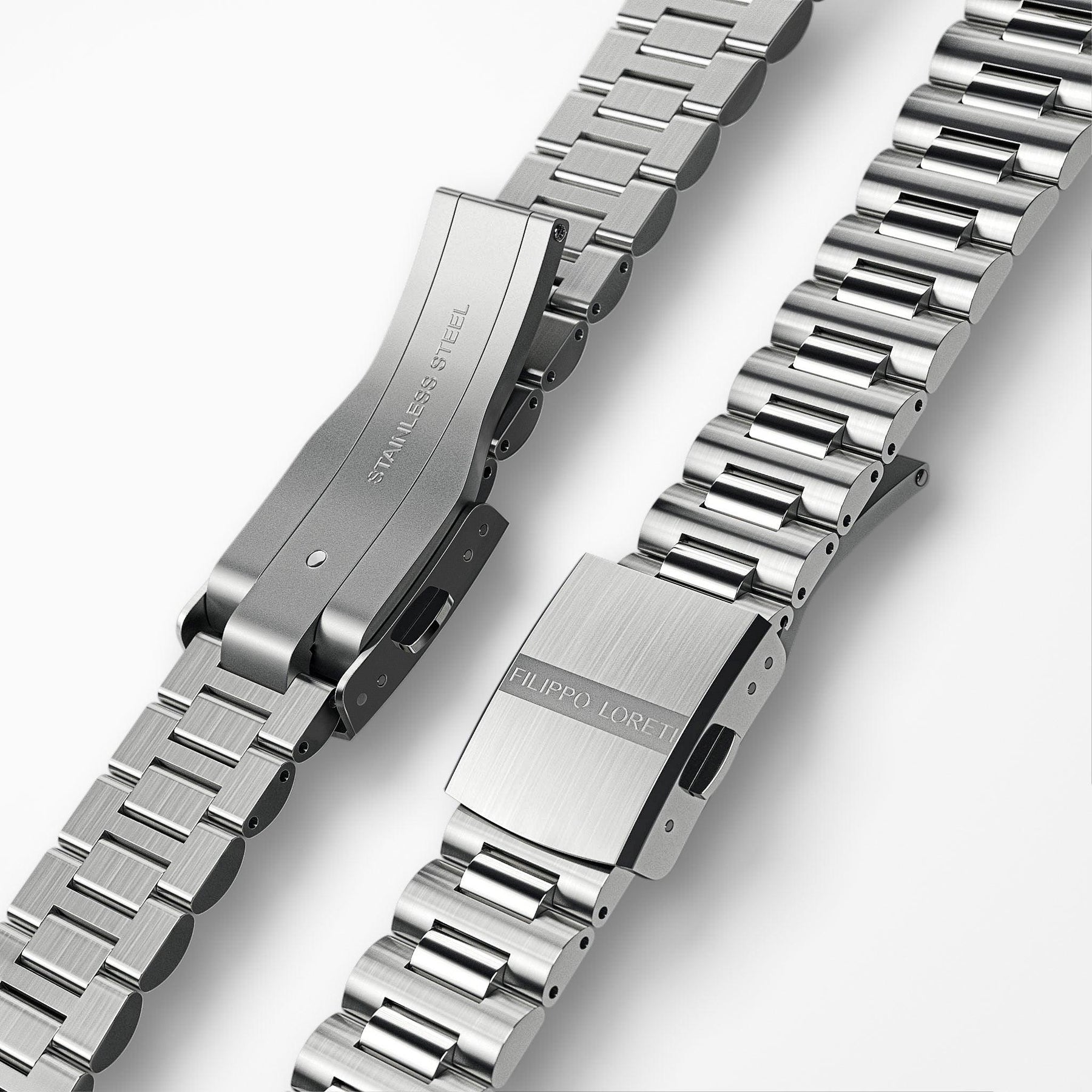 Ascari Two Tone Gold Steel Link - Filippo Loreti